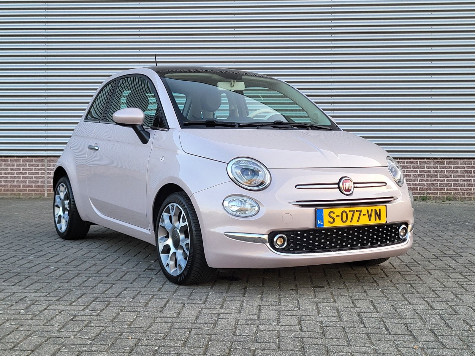 Fiat 500 1.0 70pk Hybrid 2020, Auto's, Voorwielaandrijving, 40 €/maand, Euro 6, 4 stoelen