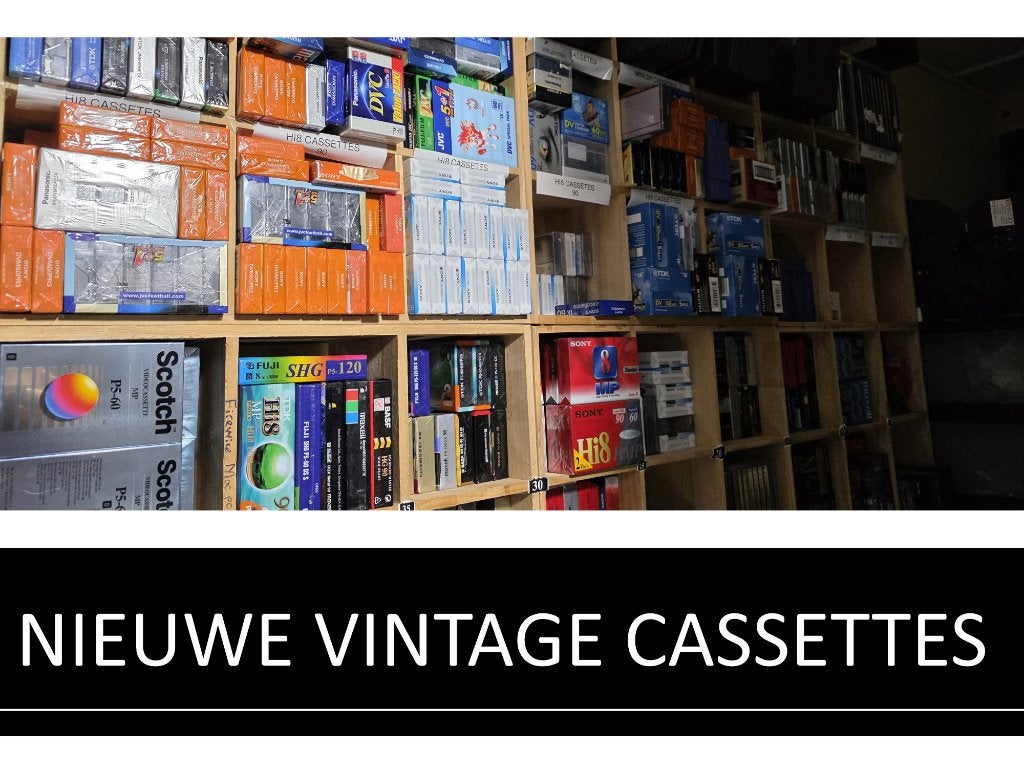 Nieuwe Video/audio cassettes, Overige merken, Band, Disc of Geheugen, Nieuw, Overige soorten