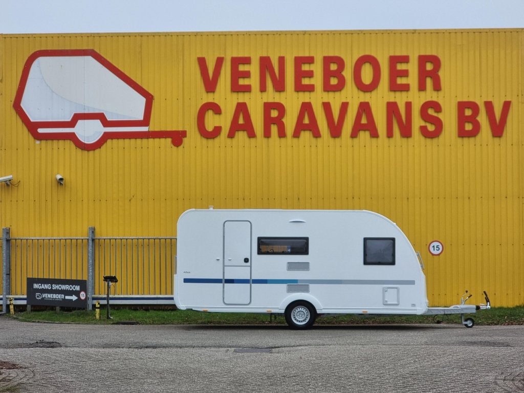 Adria Altea 472 PK, Caravans en Kamperen, Caravans, Schokbreker, Overige typen, Bedrijf, Adria