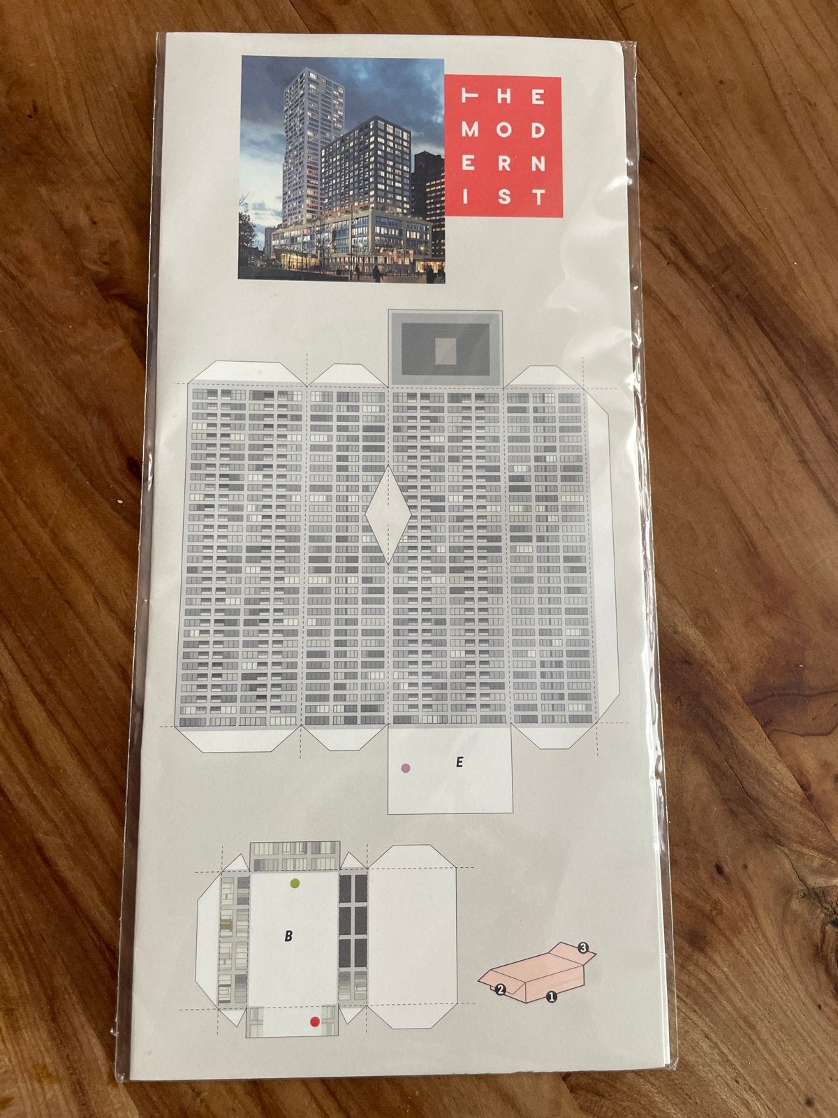 The Modernist Rotterdam Bouwpakket - Nieuw, Overige merken, Nieuw, Ophalen of Verzenden, Groter dan 1:32