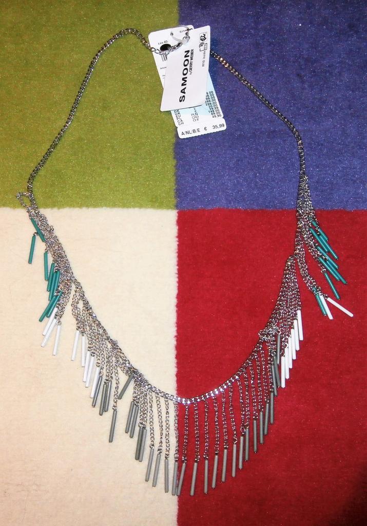Nieuw! Samoon (Gerry Weber) prachtige ketting kaartje €36, Sieraden, Tassen en Uiterlijk, Kettingen, Overige materialen, Verstelbaar