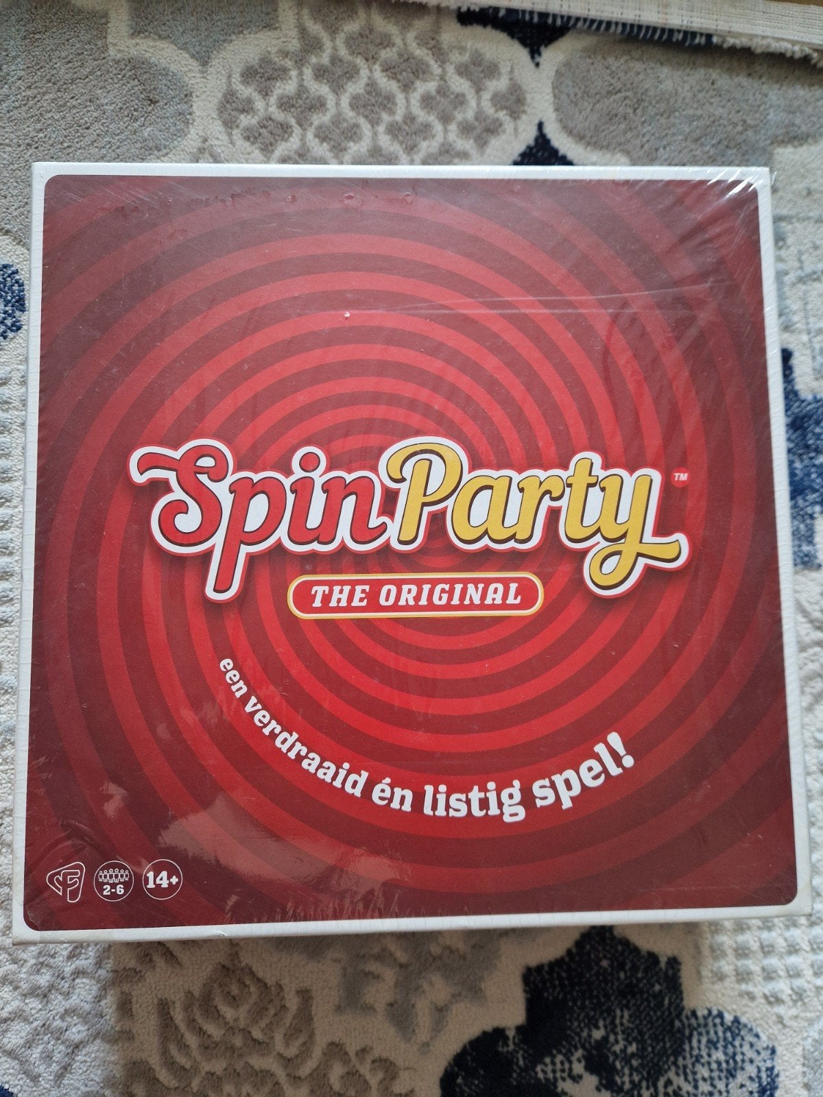 Spin Party: The Original - Een Verdraaid en Listig Spel!, Drie of vier spelers, Ophalen, Nieuw, Fuel For Fun Company