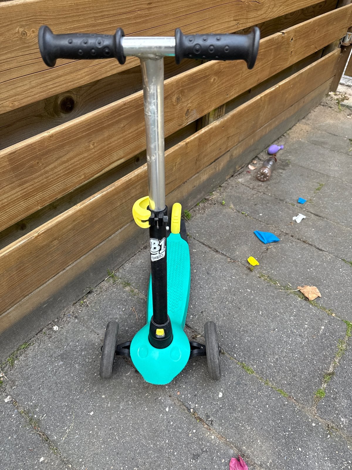 Oxelo B1 step voor kinderen - groen, Ophalen, Gebruikt, Gewone step