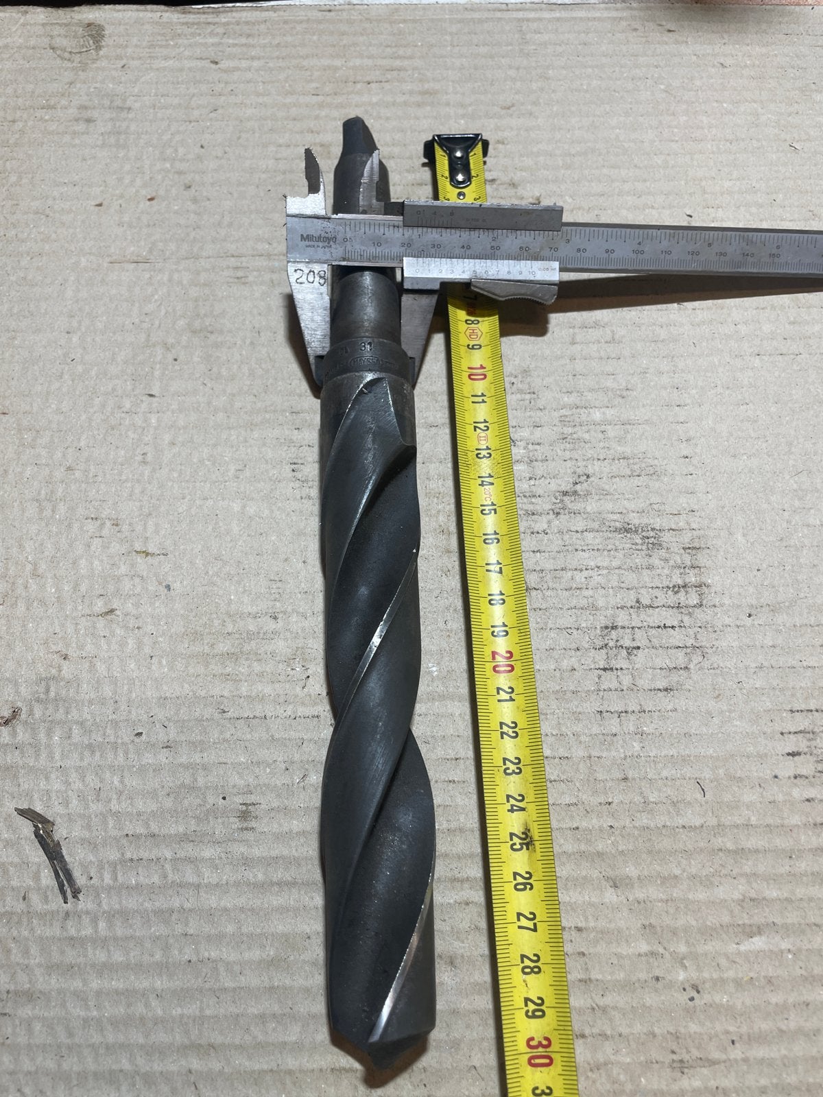 31 mm HSS Spiraalboor MC3, Ophalen, Gebruikt, Overige typen