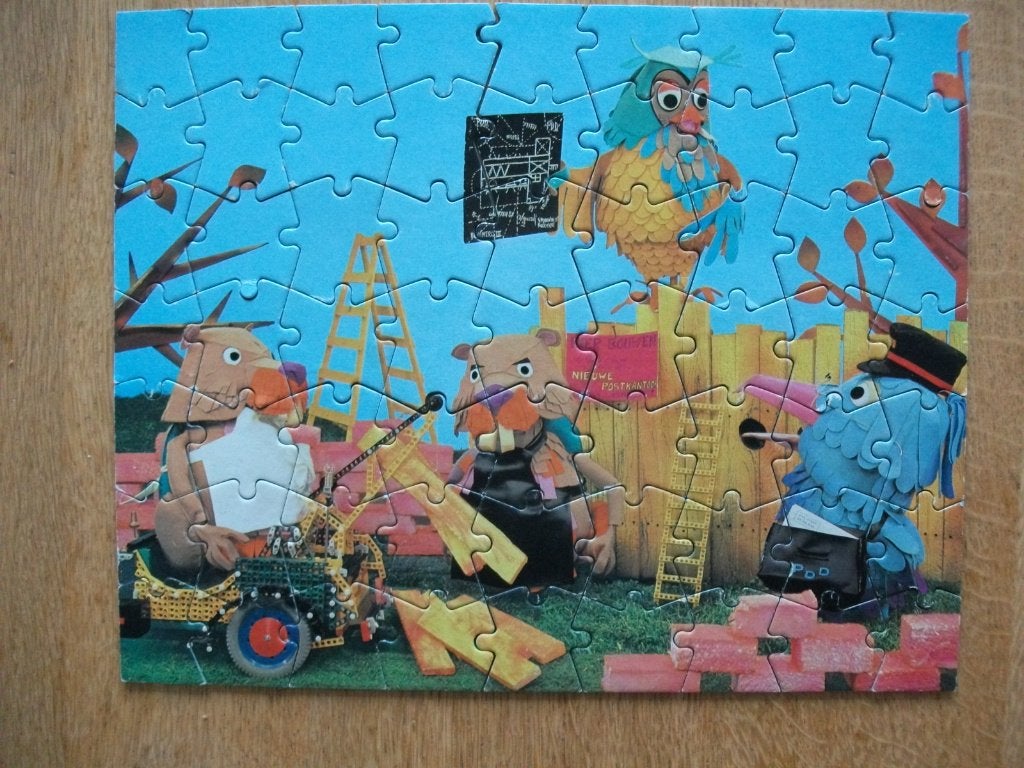 Puzzel van de fabeltjeskrant, Ophalen of Verzenden, Meer dan 50 stukjes, Gebruikt, 6 jaar of ouder