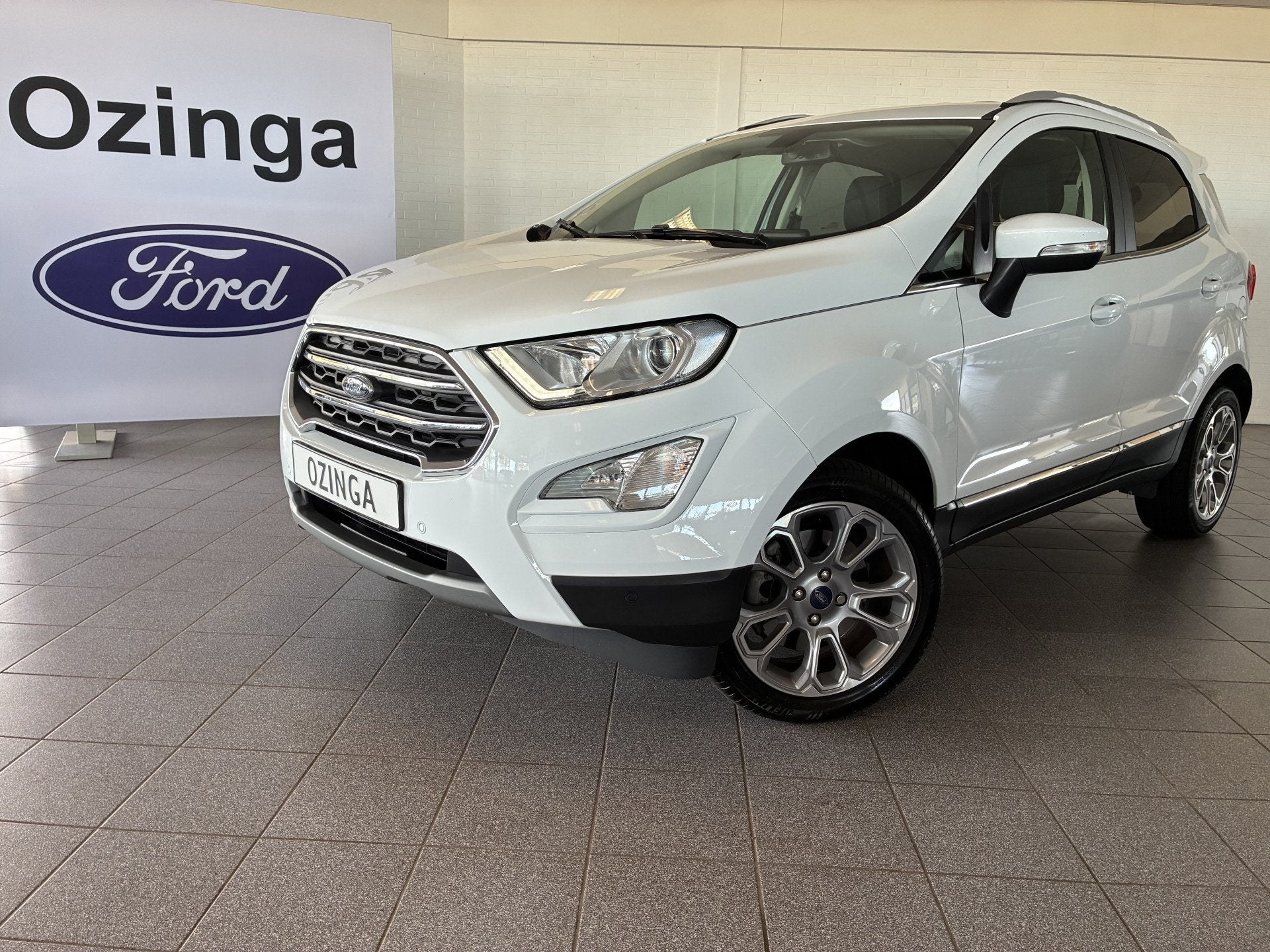 Ford EcoSport 125pk EcoBoost Titanium navi-winterpack-blis, Auto's, Voorwielaandrijving, Gebruikt, Euro 6, Ecosport