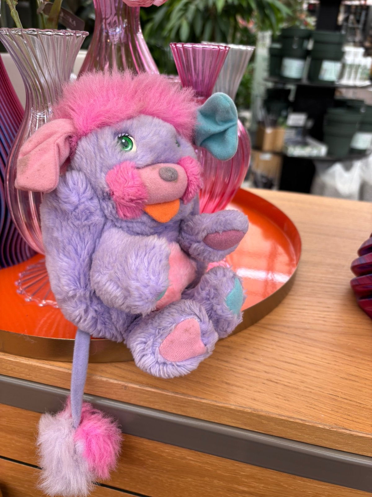 Popless vintage 'Pretty Bit' uit 1986 van Mattel , paars, Verzenden, Zo goed als nieuw, Overige typen