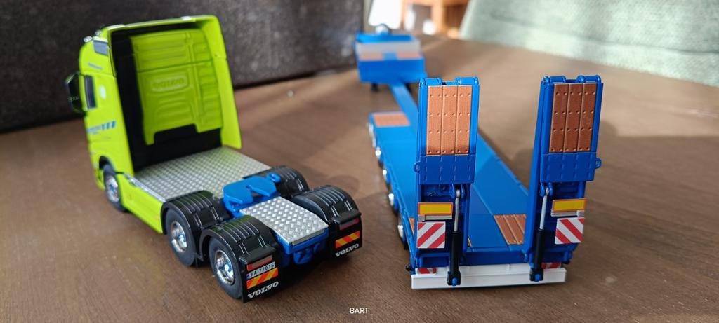 VOLVO FH 500 4AS SCHUIFDIEPLADER NORDIC CRANE, Ophalen of Verzenden, Nieuw, Bus of Vrachtwagen, Overige merken