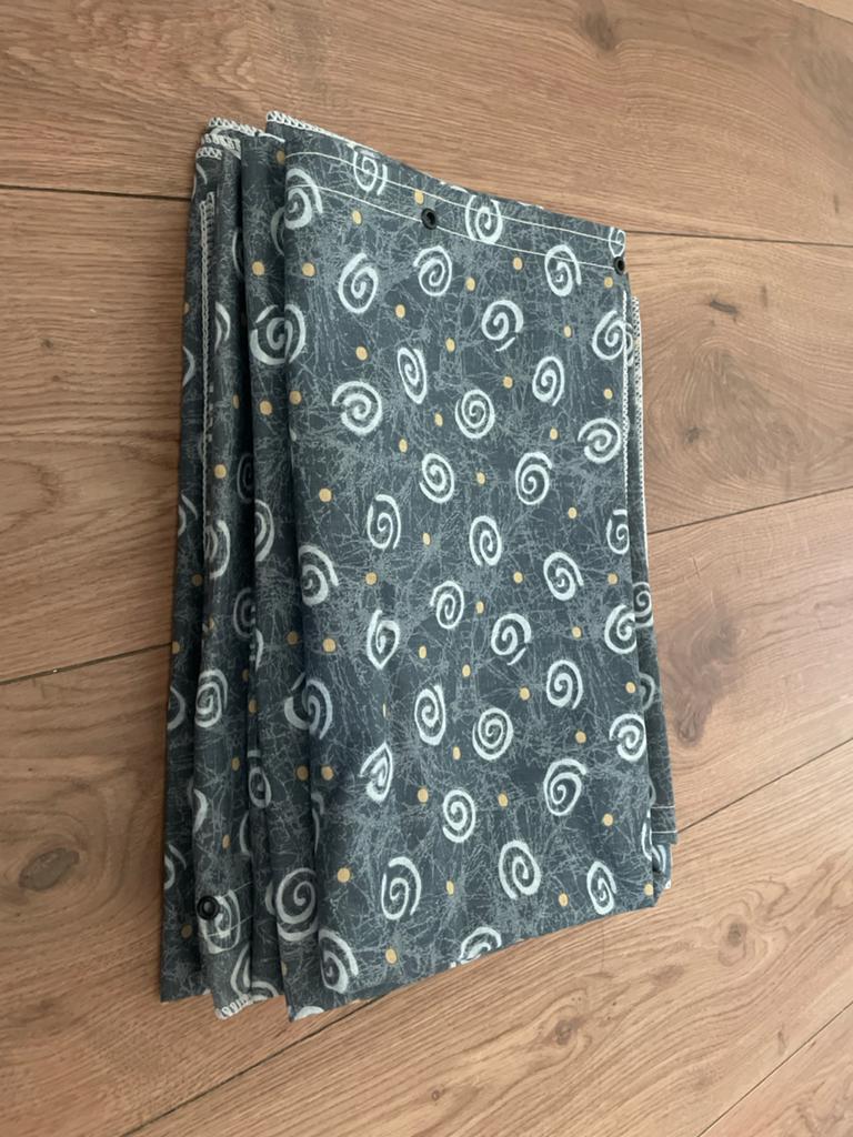 Isabella voortent gordijnen set (8-delig), Caravans en Kamperen, Ophalen, Gebruikt