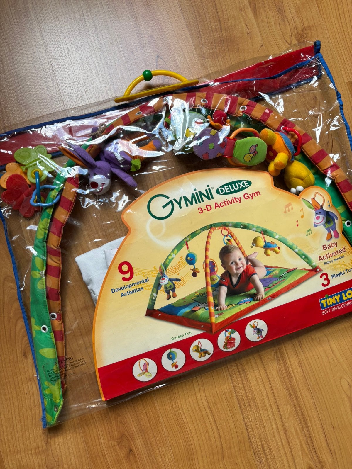 Tiny love babygym activiteiten gym gymini deluxe, Kinderen en Baby's, Ophalen of Verzenden, Gebruikt