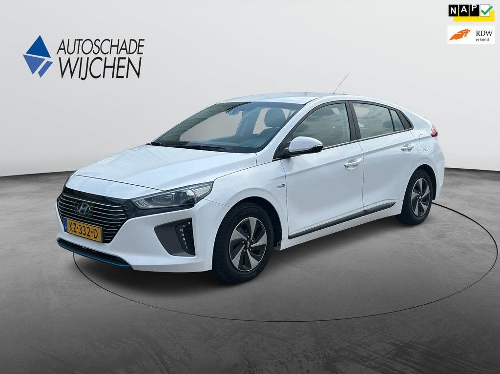 Hyundai IONIQ 1.6 GDi i-Motion I Automaat I, 1345 kg, Gebruikt, Euro 6, Wit