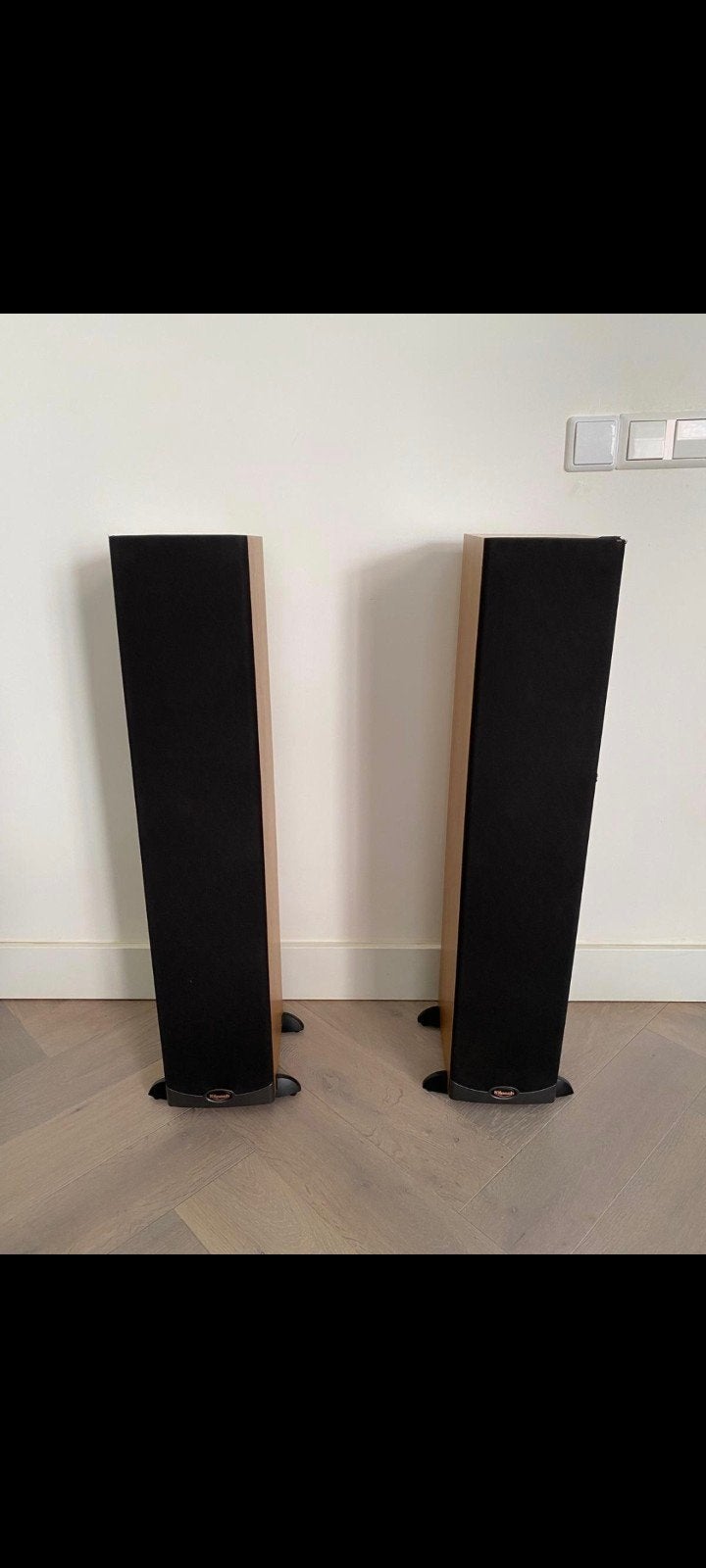 Klipsch RF10 Cherry Vloerstaande Luidsprekers (Set van 2), Vloerstaande luidspreker, Gebruikt, Geschikt voor surround/home cinema
