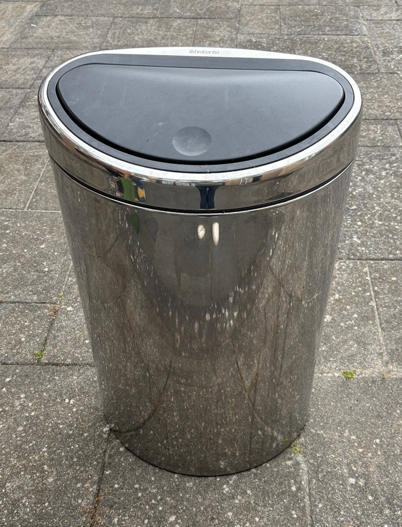 Brabantia prullenbak., Huis en Inrichting, Woonaccessoires | Prullenbakken, Ophalen, 50 tot 75 cm, 40 liter of meer, Zo goed als nieuw