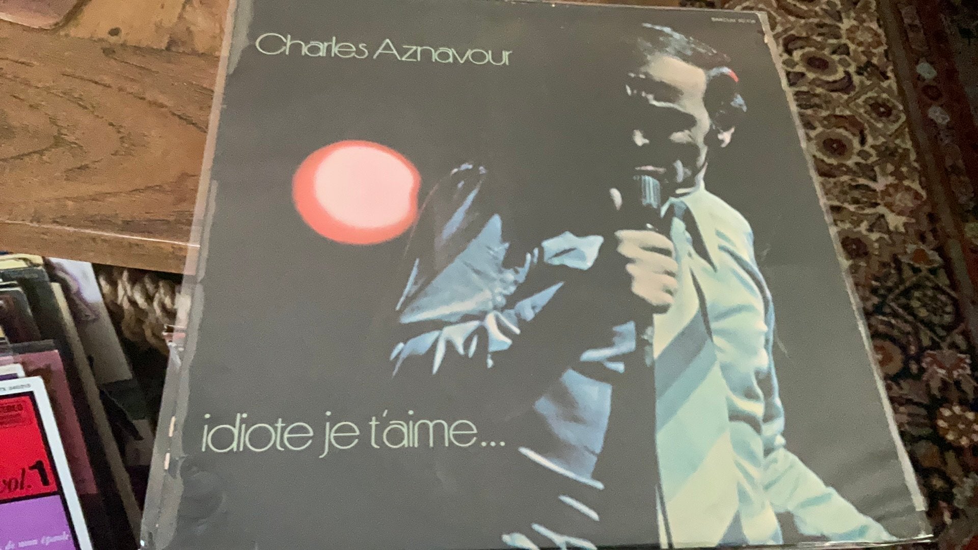 Charles Aznavour. Idiote Je T’aime, Ophalen of Verzenden, Zo goed als nieuw
