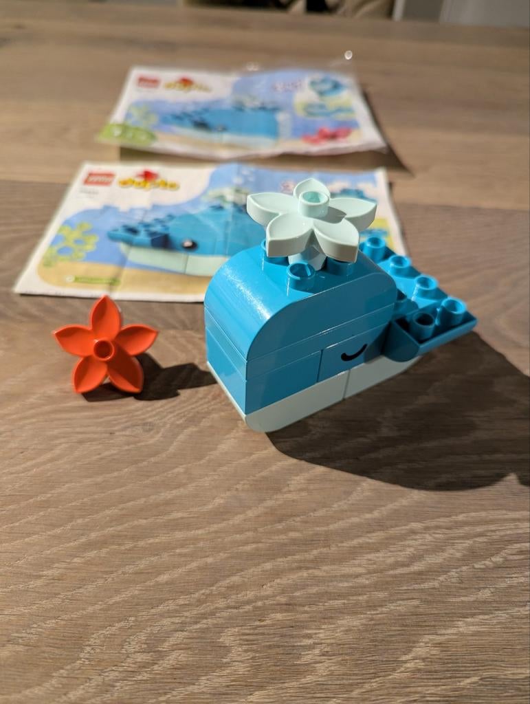 30648 Duplo 3in1 Walvis, Ophalen of Verzenden, Zo goed als nieuw, Complete set, Duplo
