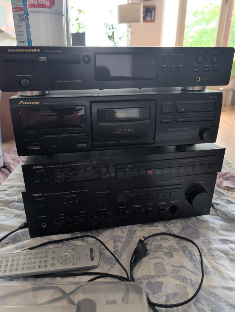 Complete Audio Set: Marantz, Pioneer, Yamaha, Audio, Tv en Foto, Stereo-sets, Overige merken, Gebruikt, Tuner of Radio, Losse componenten