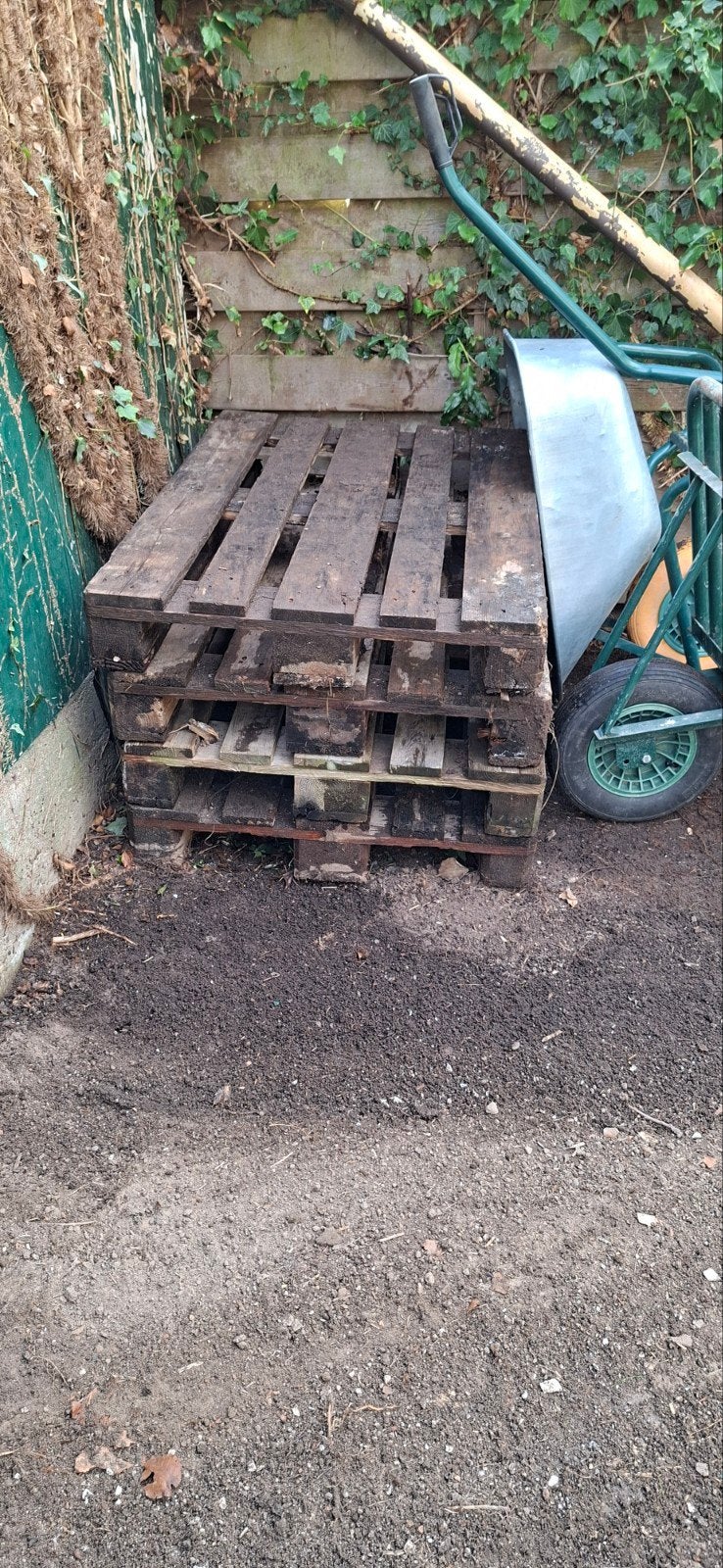Pallets, Tuin en Terras, Ophalen, Gebruikt, Hout