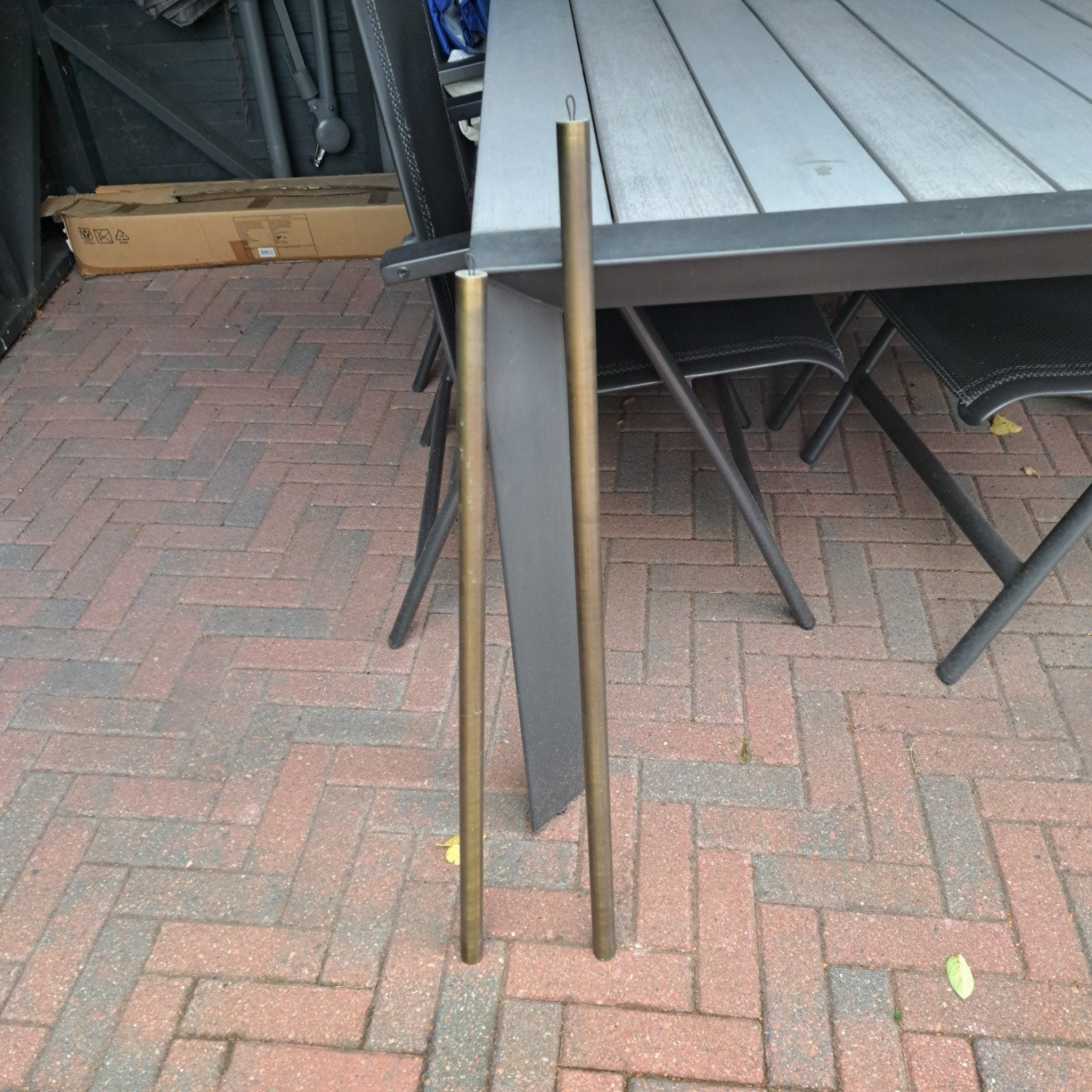 2 koperen (deurbel)buizen, Ophalen, Overige materialen, Minder dan 2 meter, Overige typen