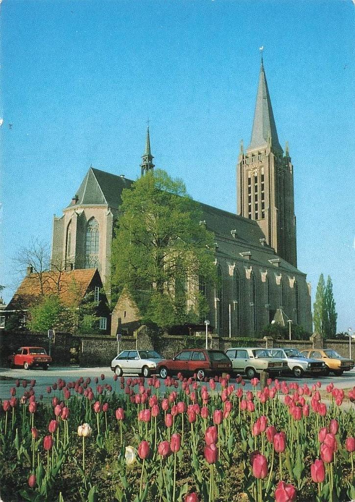 Venray, Grote Kerk, Ophalen of Verzenden, 1980 tot heden, Gelopen, Limburg