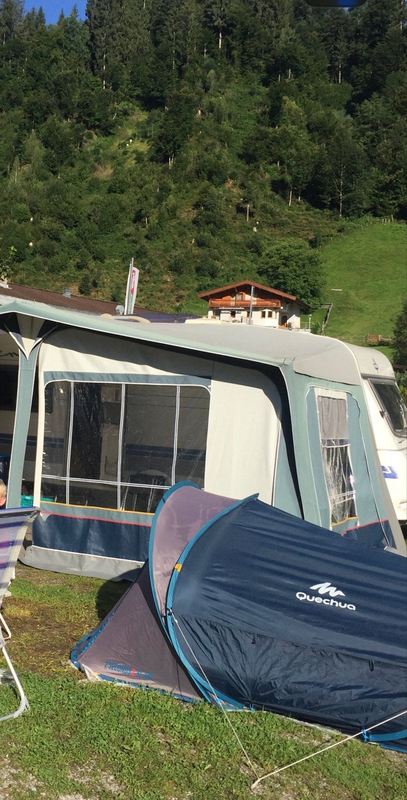 Dorema voortent omloopmaat 12 (925-950 cm), Caravans en Kamperen, Ophalen, Gebruikt