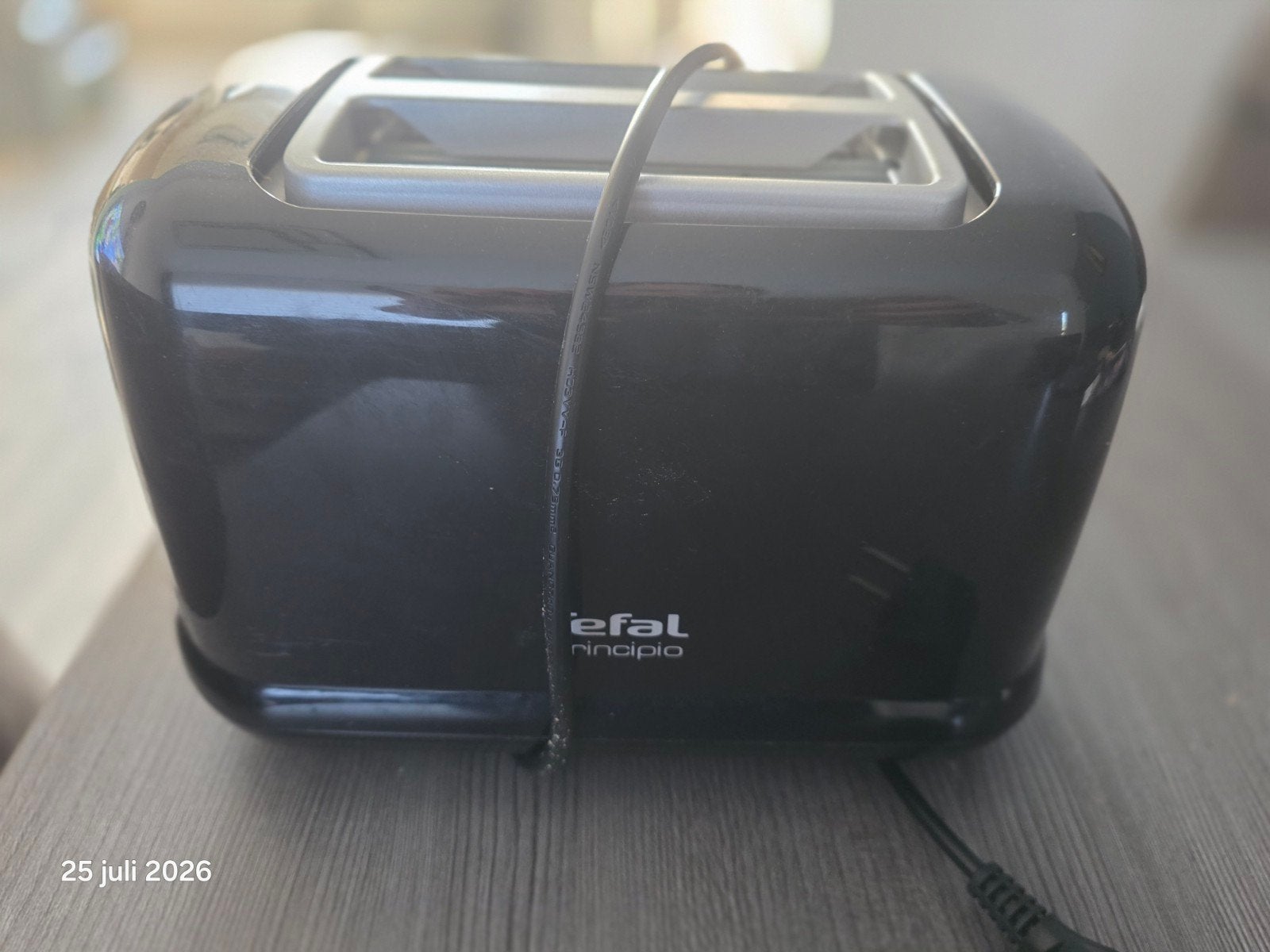 Tefal broodrooster - Zwart, Ophalen, Gebruikt