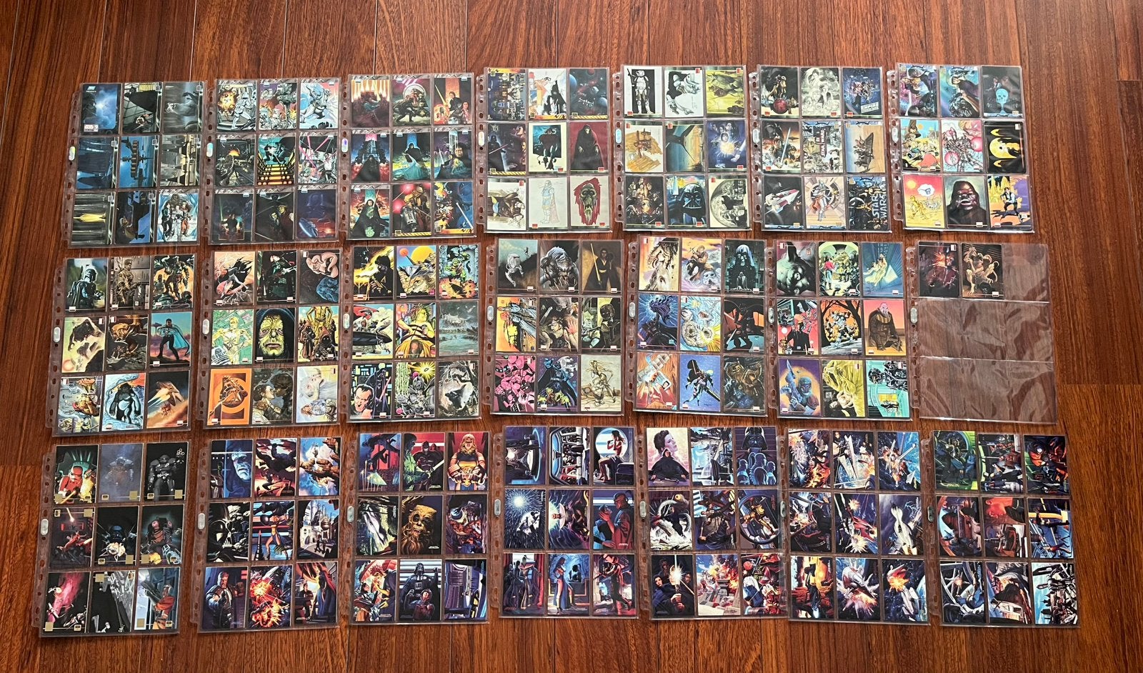 Star Wars Topps Galaxy | Shadows of the Empire, Ophalen of Verzenden, Zo goed als nieuw, Overige typen