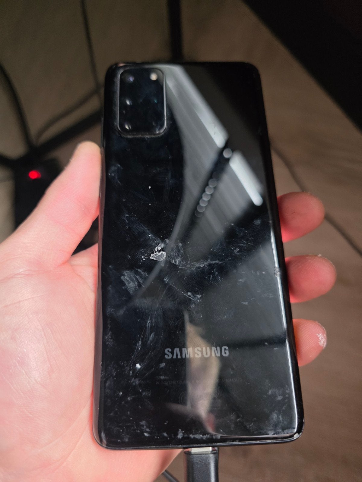 Samsung Galaxy S20+ DEFECT, Galaxy S20, Zwart, Touchscreen, Ophalen of Verzenden