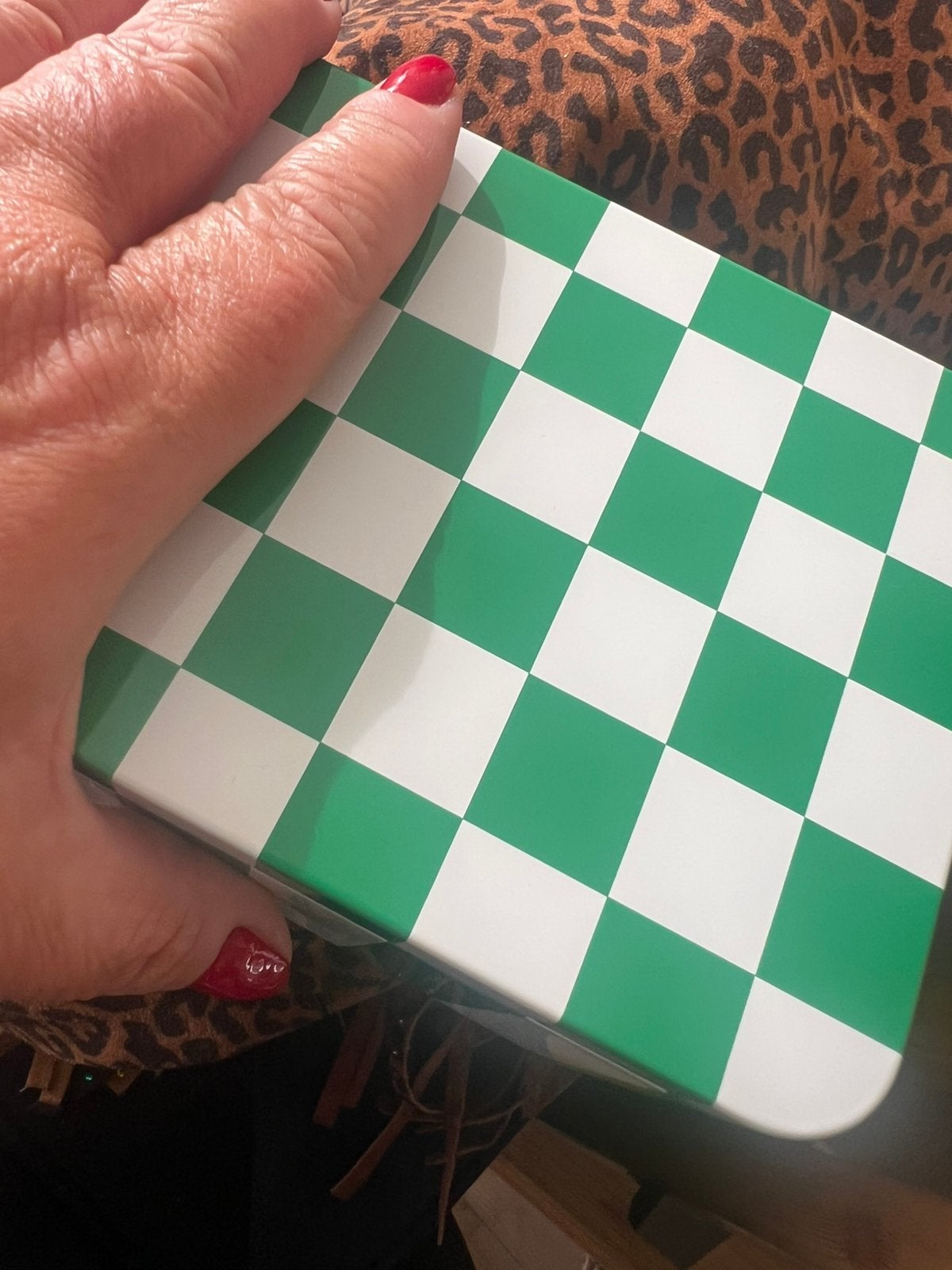 Hay Tin Container opberger small Green and Off-White, Ophalen of Verzenden, Nieuw, Overige materialen
