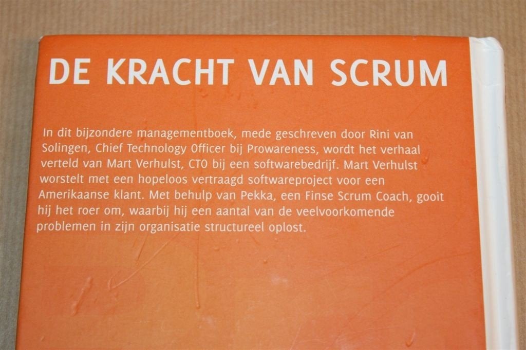 De Kracht van Scrum — Projectmanagement Methode Scrum, Ophalen of Verzenden, Zo goed als nieuw, Management