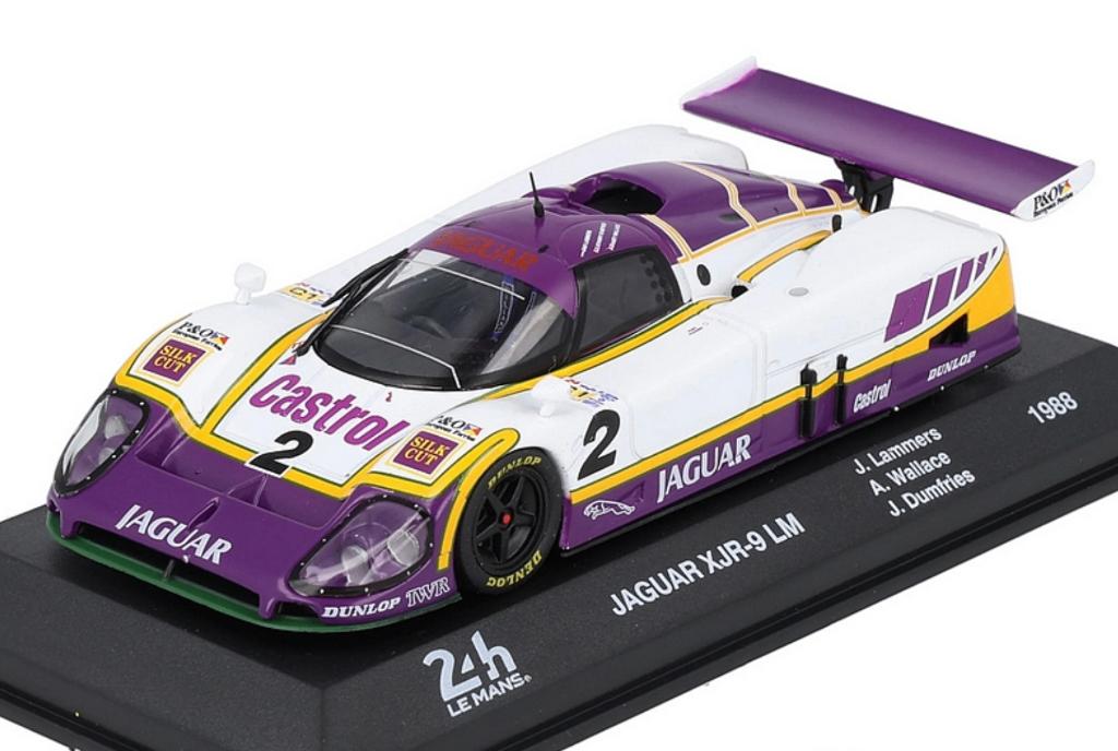 Jaguar XJR-9 1988 24H Le Mans J.Lammers schaal 1/43 IXO # 68, Verzenden, Nieuw, Auto, Overige merken