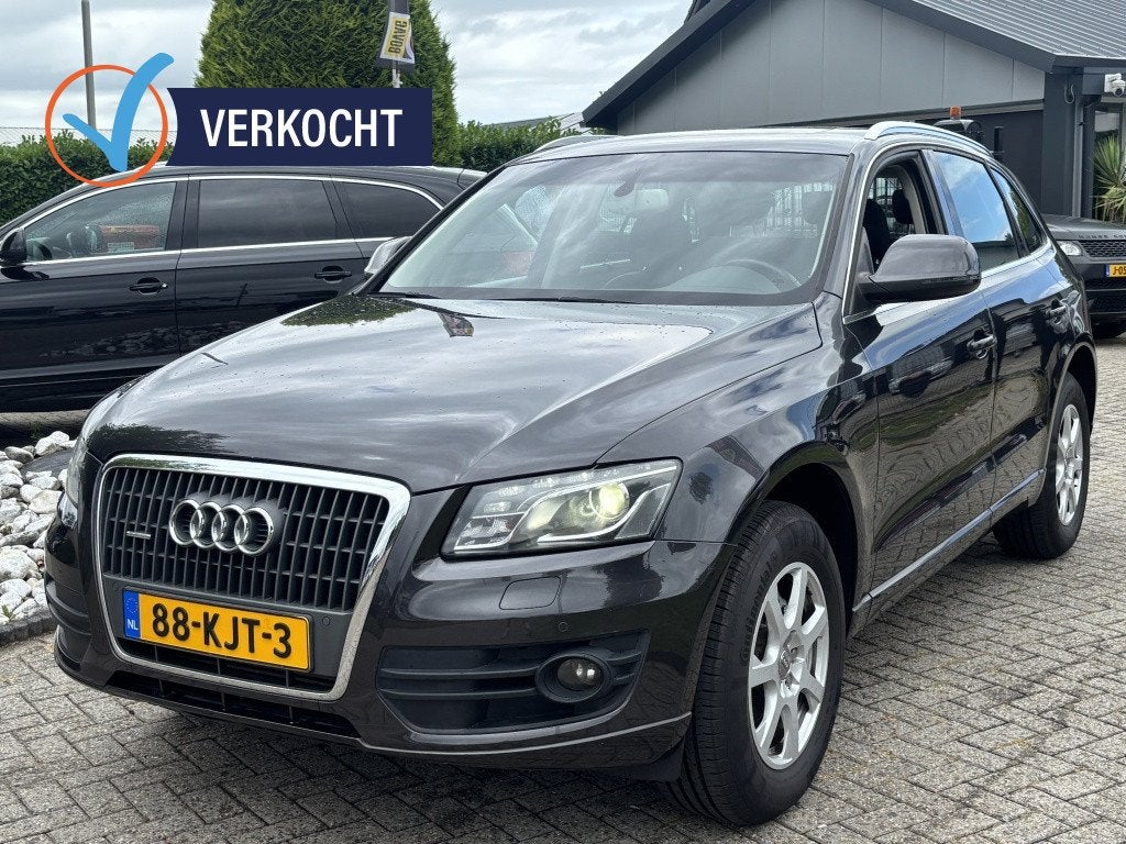 Audi Q5 2.0 TFSI Quattro 2010 Youngtimer Pano Trekhaak, Auto's, Audi, Automaat, Gebruikt, 4 cilinders, Bedrijf