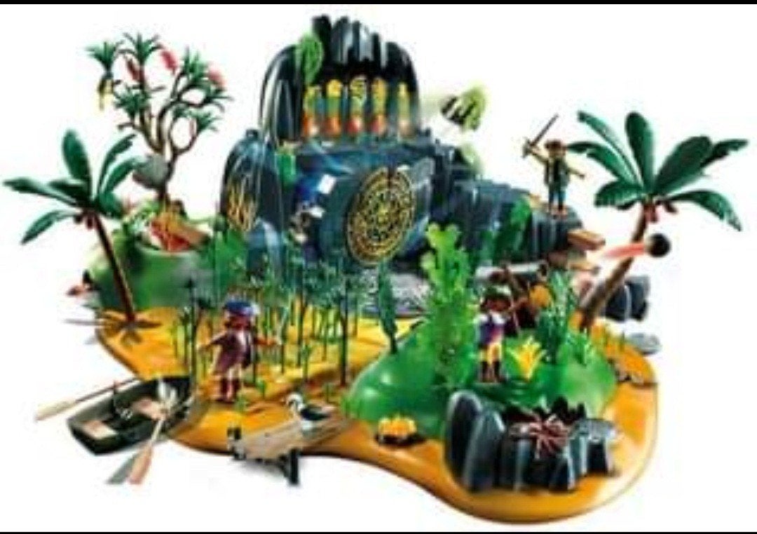 Playmobil 5134 Piraten Schatten Eiland - Compleet, Pirates, Complete set, Overige typen, Ophalen of Verzenden