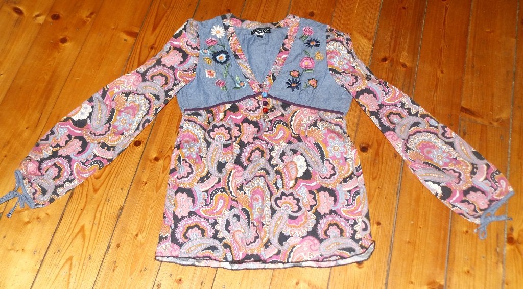 als nieuwe Vingino blouse maat 12 - 152, Kinderen en Baby's, Kinderkleding | Maat 152, Meisje, Overhemd of Blouse, Ophalen of Verzenden