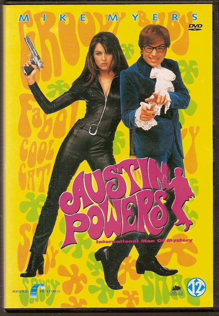 Austin Power met o.a. Mike Myers, Ophalen of Verzenden, Zo goed als nieuw, Komedie, 1980 tot 2000