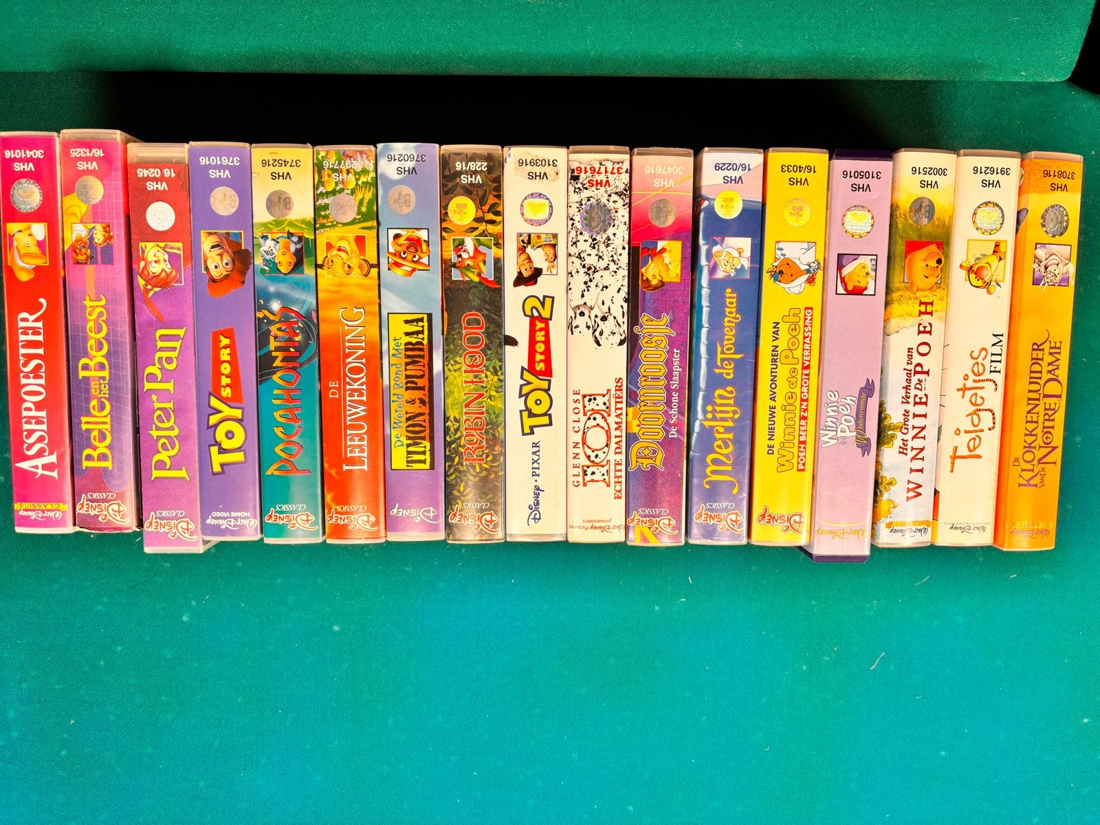 Disney VHS-collectie & JVC Videorecorder, Ophalen, Gebruikt, Alle leeftijden, Kinderfilm