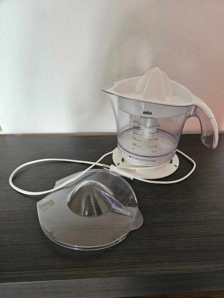 Braun citruspers multiquick 1,0L, Ophalen of Verzenden, Gebruikt, Elektrisch, Citruspers