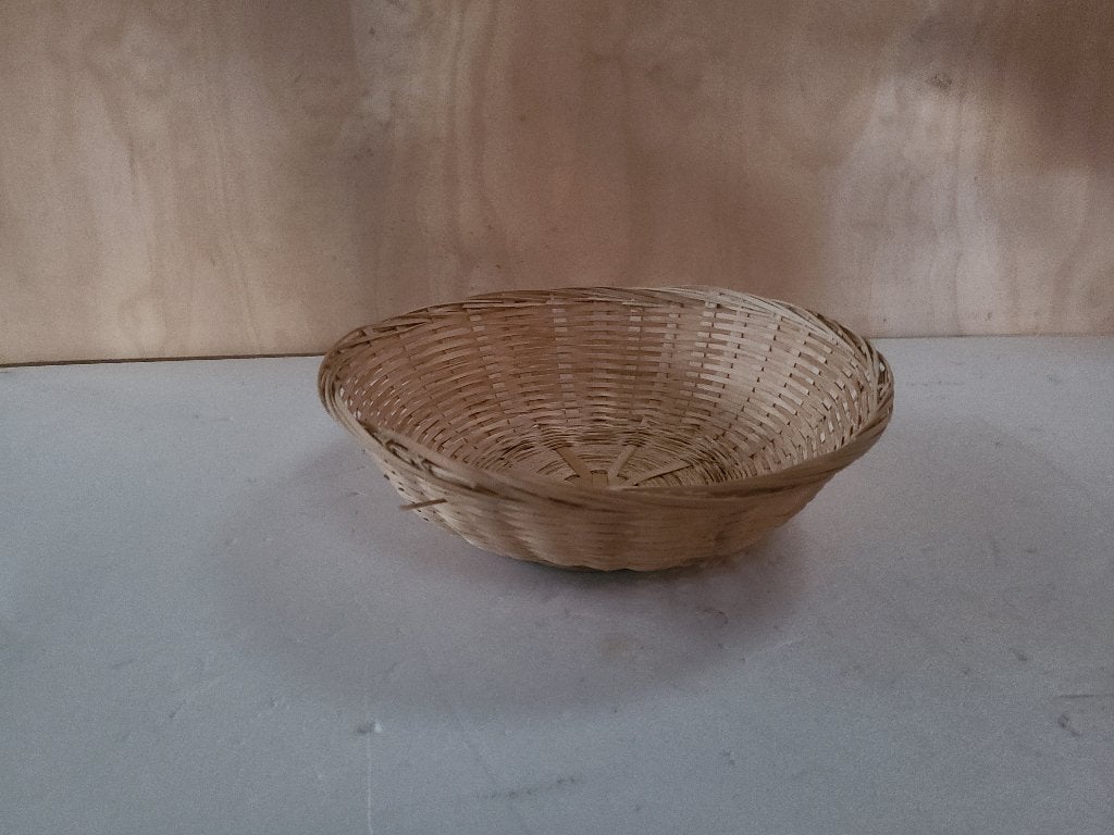 mandje 2x, Ophalen of Verzenden, Zo goed als nieuw, Rond, Riet