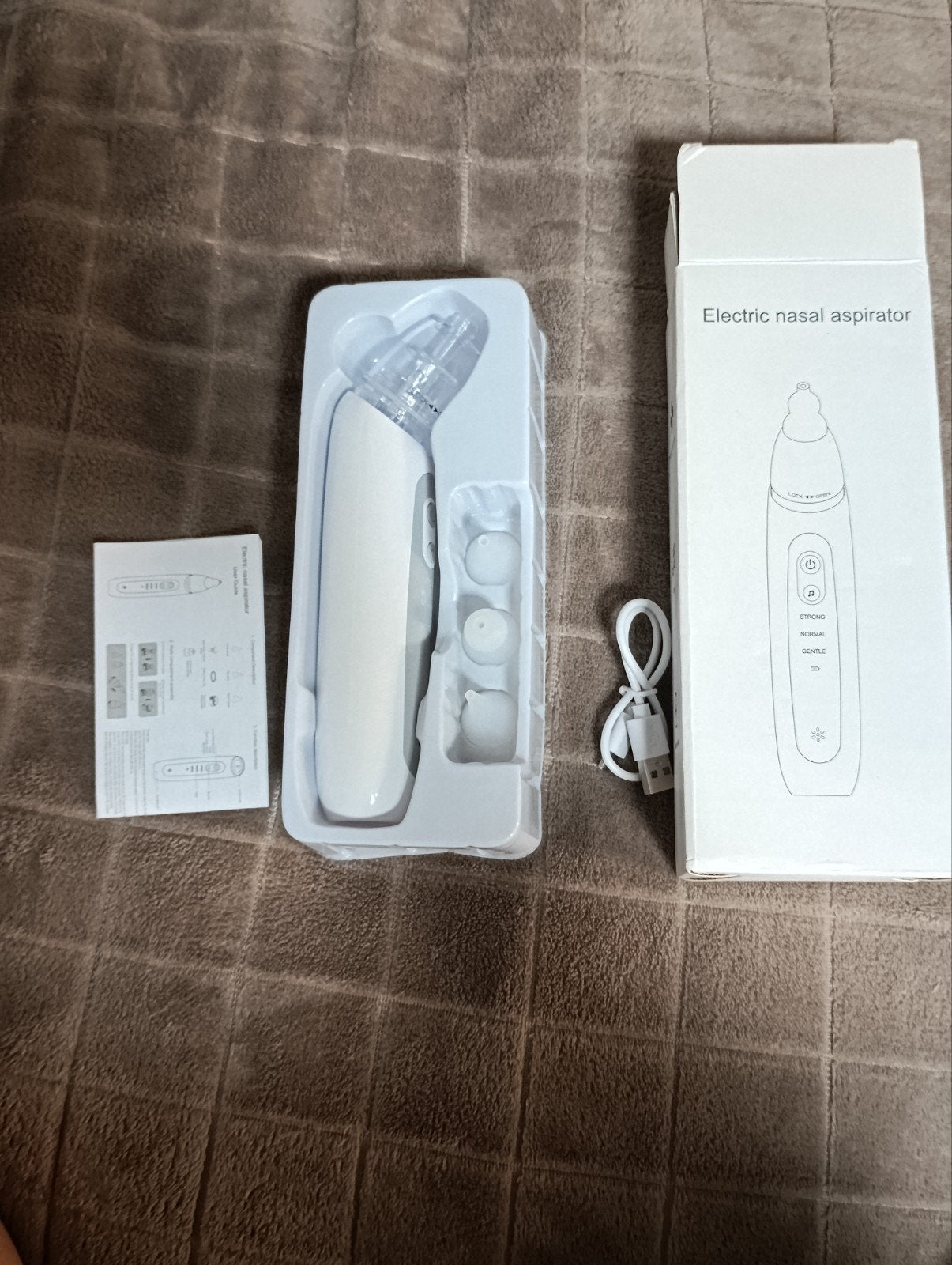 Elektrische neusaspirator voor baby's en kinderen, Ophalen of Verzenden, Nieuw