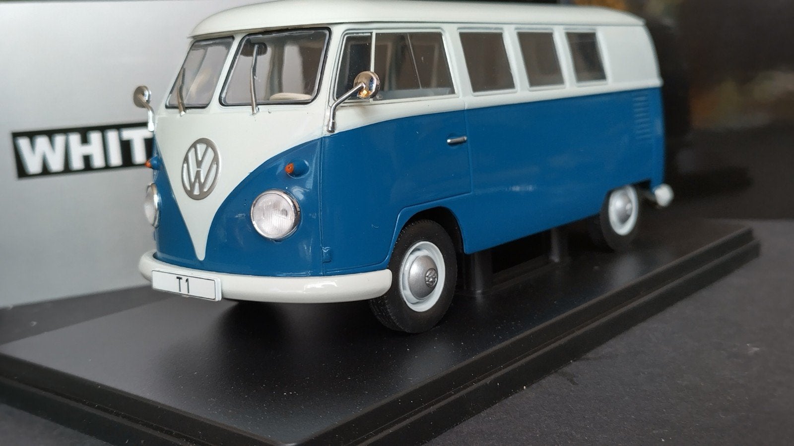 Volkswagen VW Transporter t1 1:24 Whitebox Pol, Overige merken, Auto, ., Nieuw