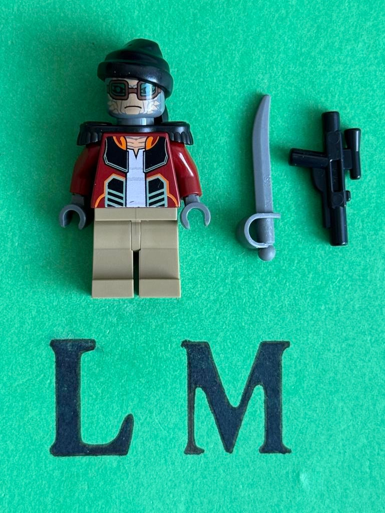 Lego Star Wars sw0246 Hondo Ohnaka StarWars 7753 SW Minifigs, Compleet, Star Wars, Lego, Ophalen of Verzenden