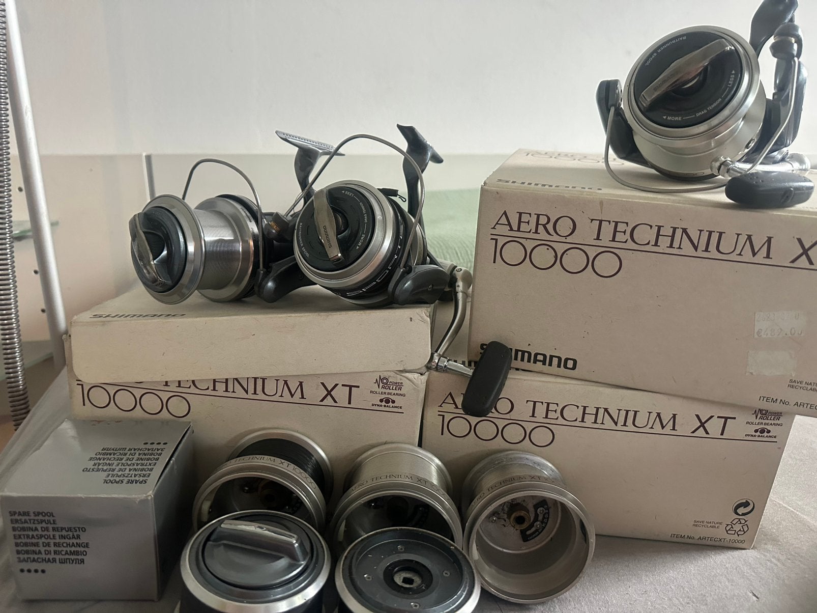 te koop shimano technium XT, Ophalen of Verzenden, Molen