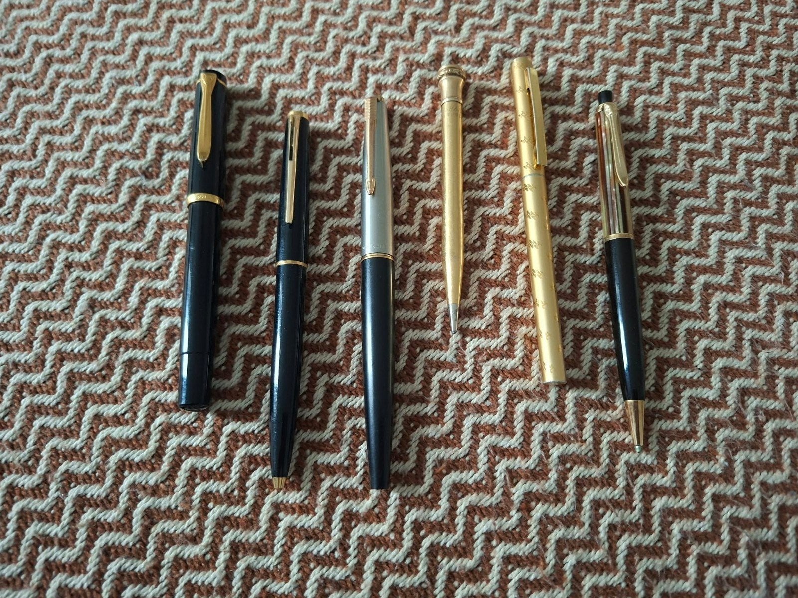 6x Balpennen Vulpennen oa Pelikan, Verzenden, Zo goed als nieuw, Balpen, Overige merken