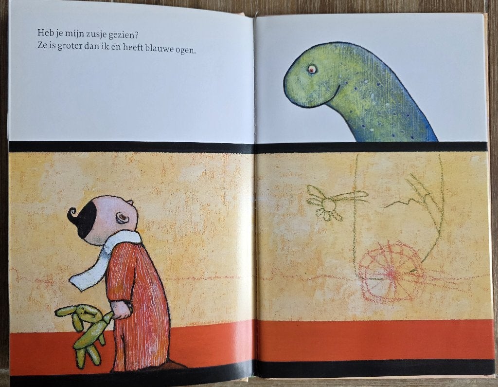 Heb je mijn zusje gezien -  Joke van Leeuwen, Uitklapboek, Fictie algemeen, Jongen of Meisje, Joke van Leeuwen