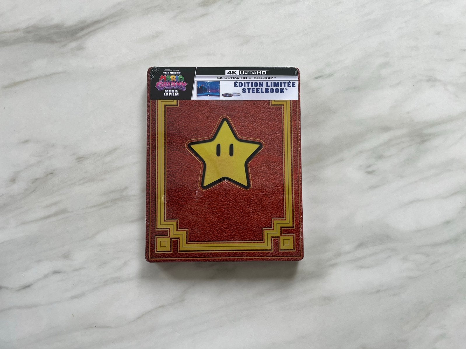 Super Mario Galaxy Movie - Limited Edition Steelbook 4K UHD, Ophalen of Verzenden, Nieuw in verpakking, Tekenfilms en Animatie