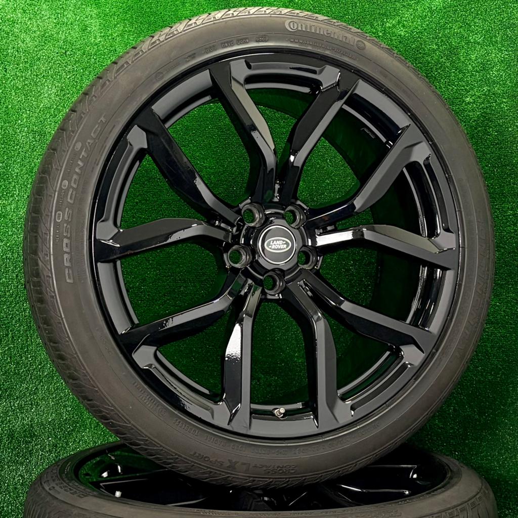 Originele 22 inch Range Rover Sport SVR velgen met banden, Land Rover, Gebruikt, 275 mm, Overige maten