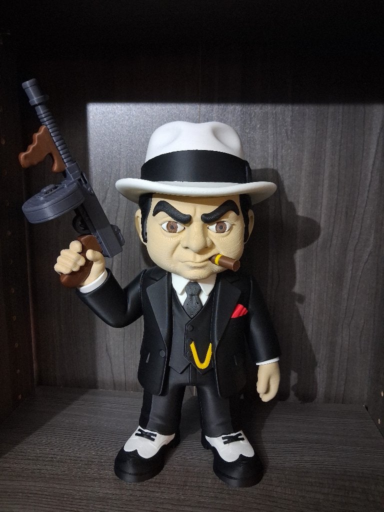 Al capone figuur Collectible, Ophalen of Verzenden, Overige figuren, Nieuw, Beeldje of Figuurtje