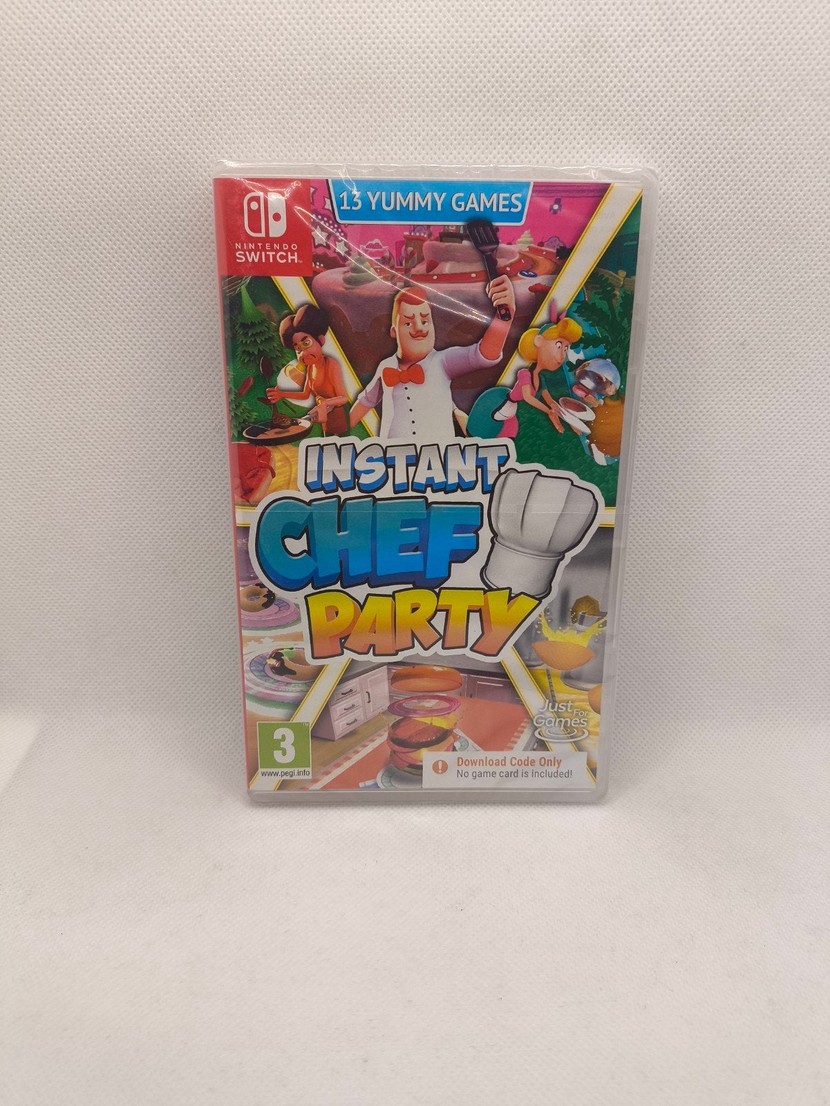 SEALED instant chef party Nintendo Switch game code in a box, Spelcomputers en Games, Games | Nintendo Switch, Ophalen of Verzenden