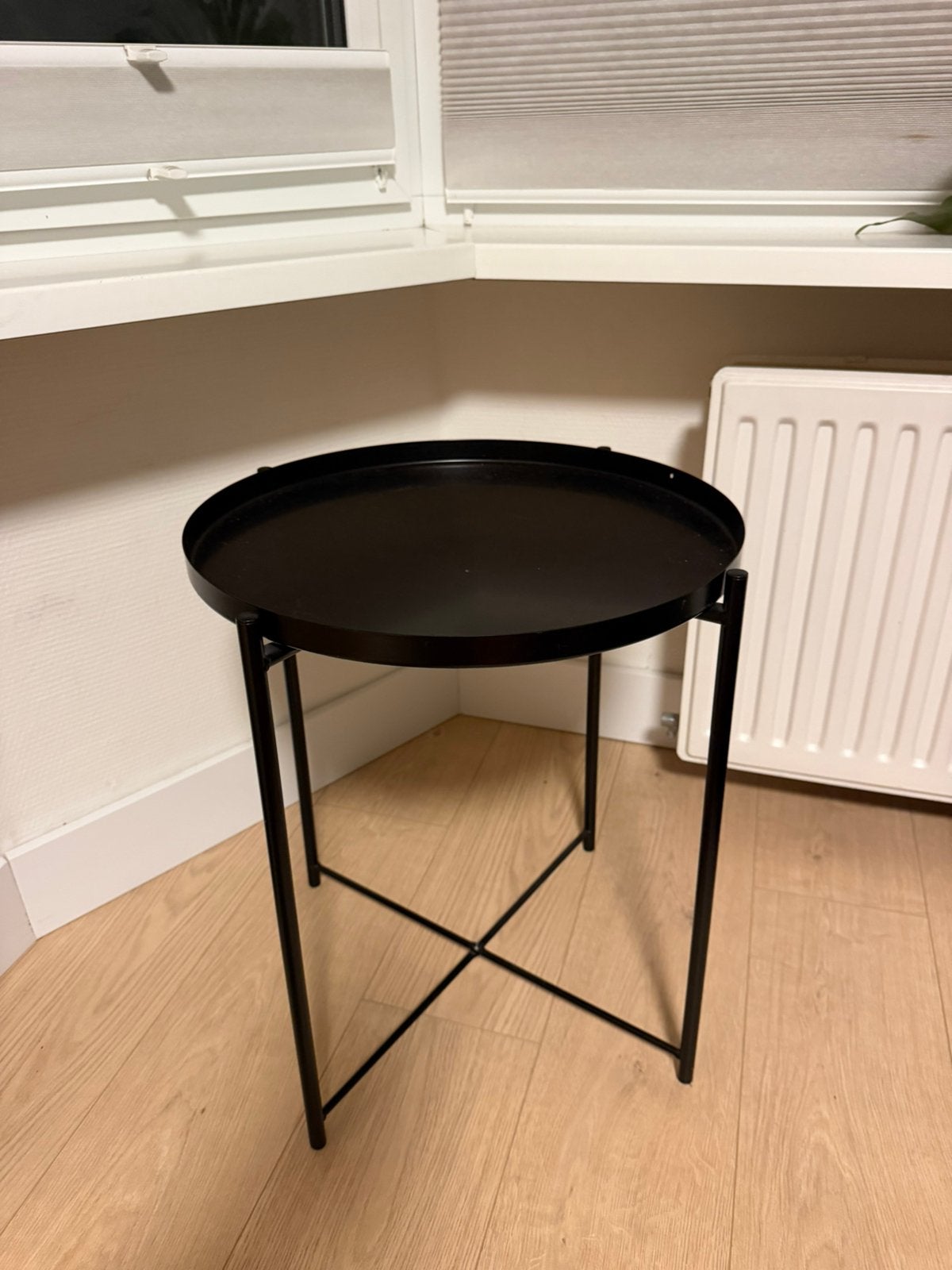 Gladom salontafel ikea (totaal 2 stuks beschikbaar), Ophalen, Zo goed als nieuw, Rond, Minder dan 55 cm