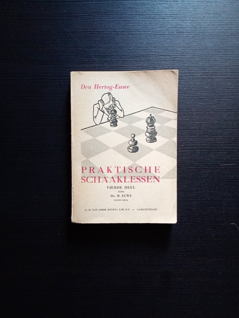 Euwe Praktische schaaklessen 4, Ophalen of Verzenden, Minder dan 500 stukjes, Gebruikt, Schaken