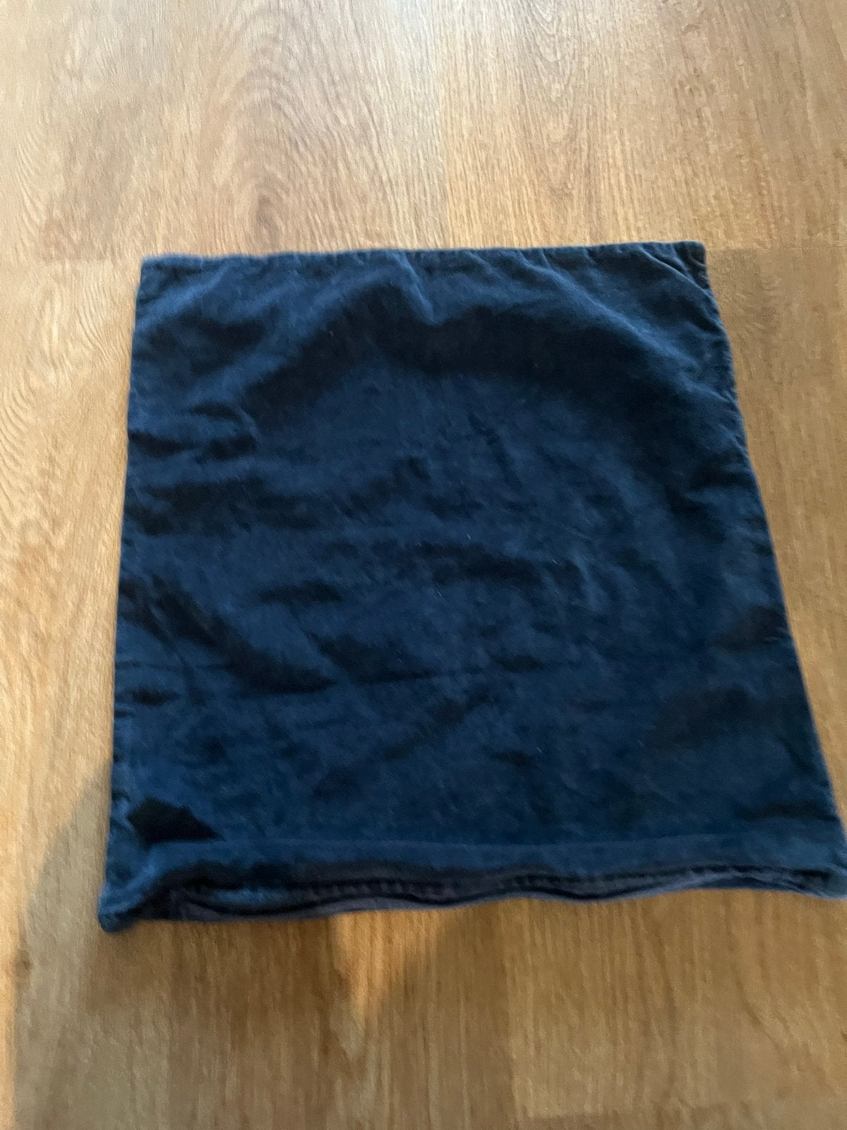 Mooie velvet woonkussenhoes - HEMA, Ophalen of Verzenden, Zo goed als nieuw, Wasbaar, Blauw